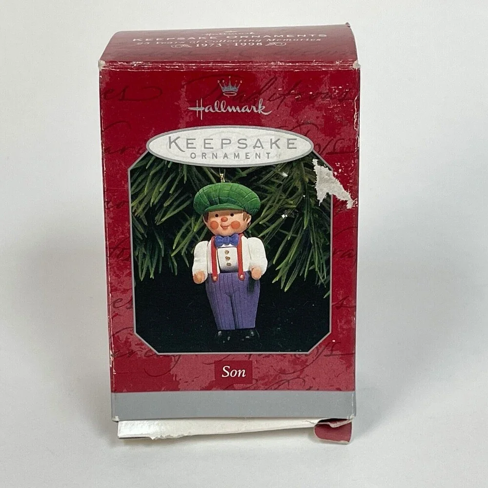 Hallmark Keepsake Son Nina Aube Christmas Tree Ornament‎ 1998